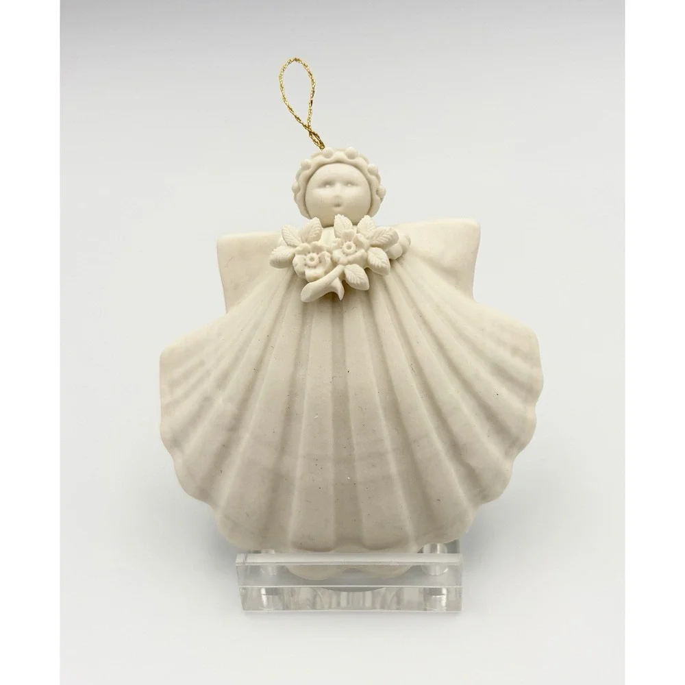Margaret Furlong 1998 Wild Rose Angel Ornament 3